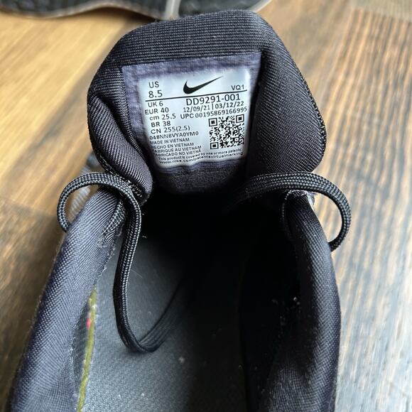 Nike Winflo 8 Black White Running Shoes Womens Size 8.5 DD9291-001 Lightweight - Picture 9 of 9